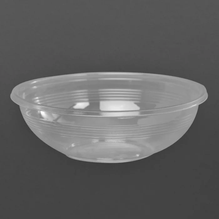Vegware 185-Series Compostable Bon Appetit Wide PLA Salad Bowls 24oz (Pack of 300) - Image 3