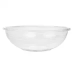 Vegware 185-Series Compostable Bon Appetit Wide PLA Salad Bowls 24oz (Pack of 300)