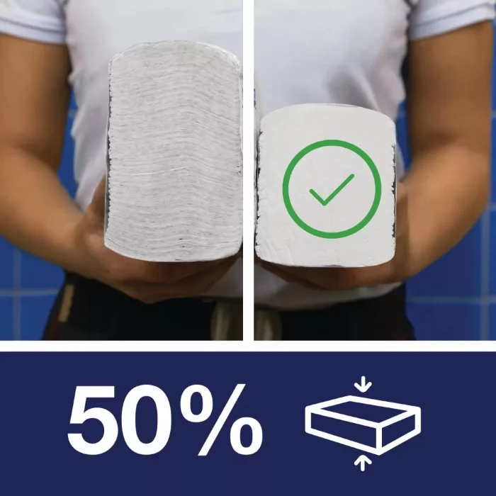 Tork PeakServe Continuous 1-Ply Hand Towels White (Pack of 12 x 410) - Image 4