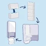 Tork PeakServe Continuous 1-Ply Hand Towels White (Pack of 12 x 410) - Image 7