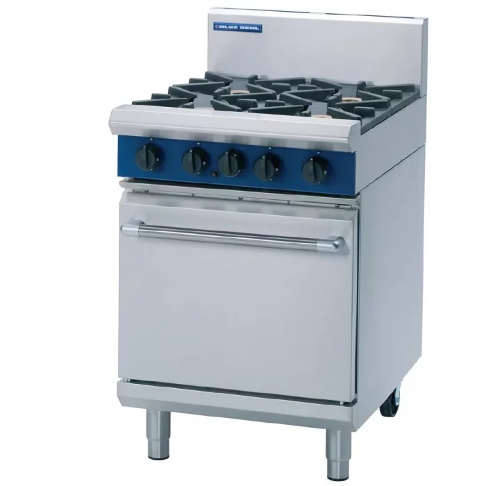 Blue Seal Static Natural Gas Oven Range G504D-NAT - Image 1