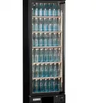 Gamko MG3/300RG Maxiglass Right Hand Hinged Glass Single Door Upright Bottle Cooler  300 Litres
