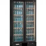 Gamko Maxiglass MG3/500G Maxiglass Hinged Glass Double Door Upright Bottle Cooler  500 Litres
