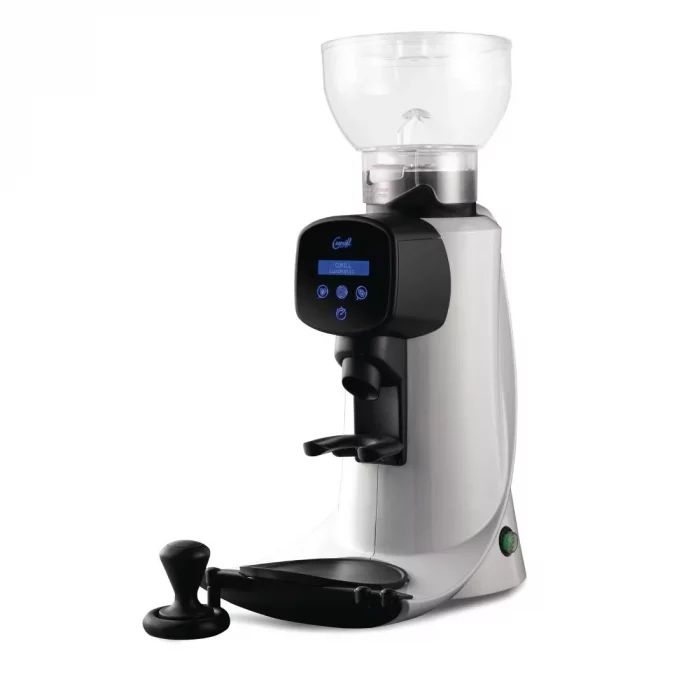 Fracino Luxomatic On Demand Coffee Grinder 55db White - Image 1