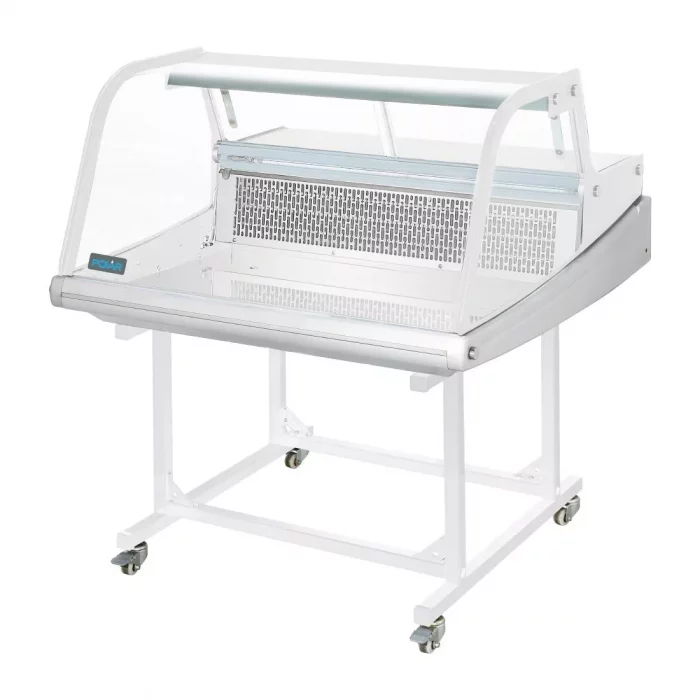 Polar Trolley Stand for G-Series Fish Display Serve Over Counter Fridge 175Ltr - Image 2