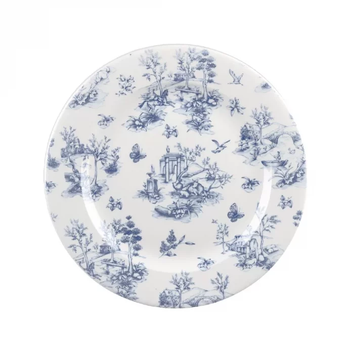 Churchill Vintage Prints Plates Prague Toile Print 305mm (Pack of 6) - Image 1