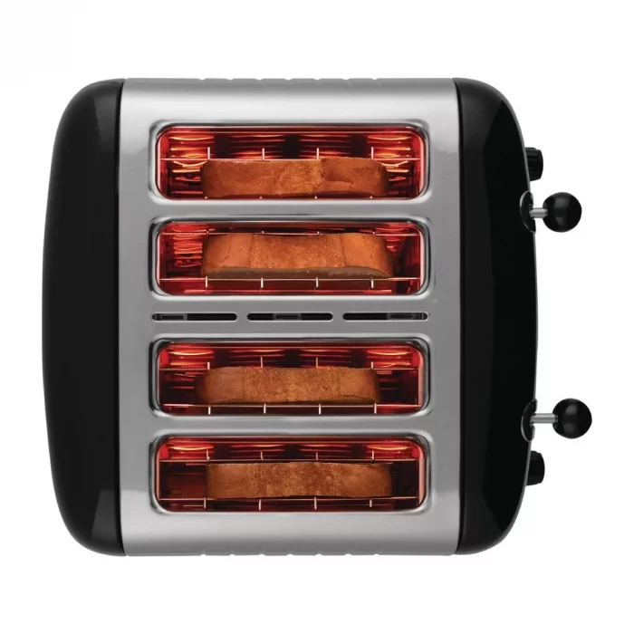 Dualit 4 Slice Lite Toaster Black 46205 - Image 2