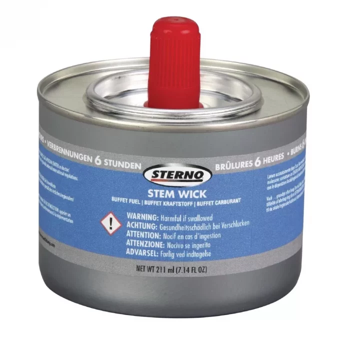 Sterno Stem Wick Liquid Chafing Fuel With Wick 6 Hour (Pack of 36) - Image 1