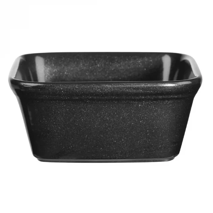 Churchill Cookware Black Square Pie Dishes 120x 120mm (Pack of 12) - Image 1