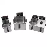 Caterlite Light Duty Single Tank Single Basket Countertop Electric Fryer 3kW - Image 3