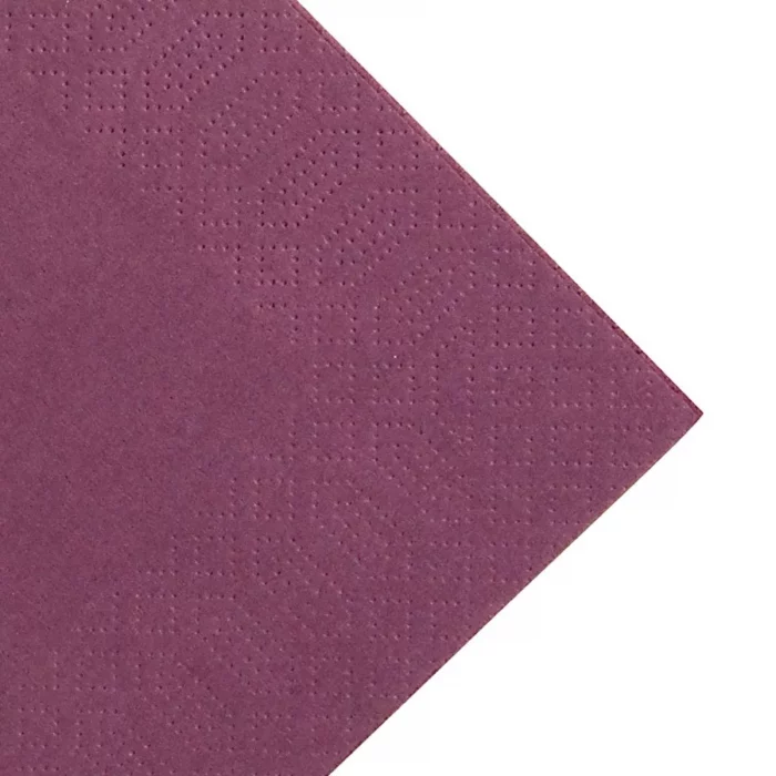 Duni Dinner Napkin Plum 40x40cm 3ply 1/8 Fold (Pack of 1000) - Image 2