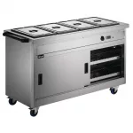 Lincat Panther 670 Series Hot Cupboard with Bain Marie P6B4