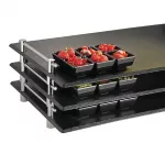 APS Slate Effect Melamine Stacking Tray GN 1/1 - Image 3