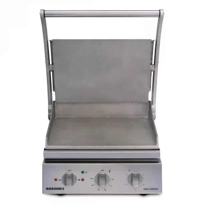 Roband Contact Grill 6 Slice Smooth Plates 2200W GSA610S - Image 2