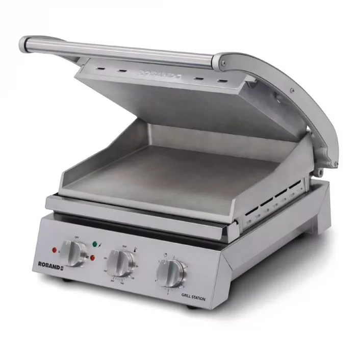 Roband Contact Grill 6 Slice Smooth Plates 2200W GSA610S - Image 1