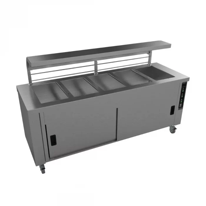 Falcon Chieftain 5 Well Heated Servery Counter HS5 - Image 1