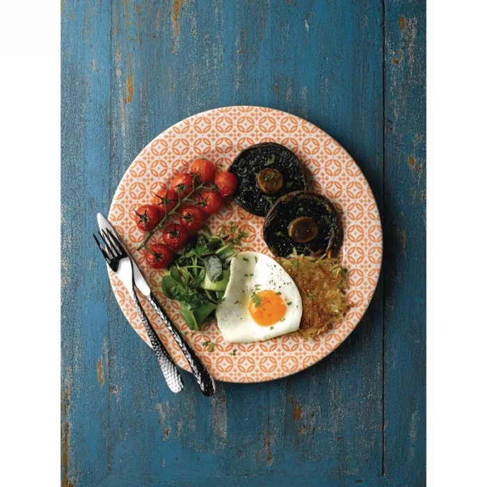 Churchill Moresque Prints Plate Blue 305mm (Pack of 12) - Image 2