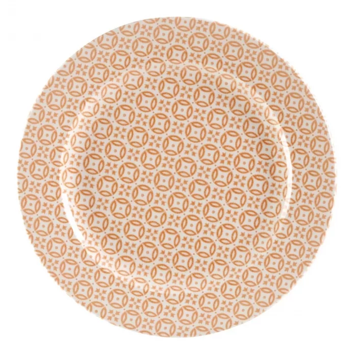 Churchill Moresque Prints Plate Orange 305mm (Pack of 12) - Image 1