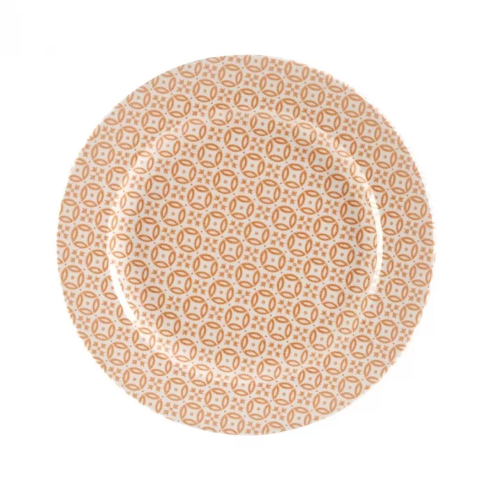 Churchill Moresque Prints Plate Orange 276mm (Pack of 12) - Image 1