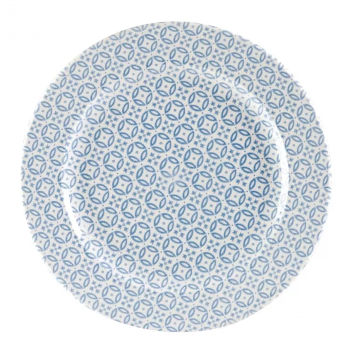 Churchill Moresque Prints Plate Blue 305mm (Pack of 12) - Image 1