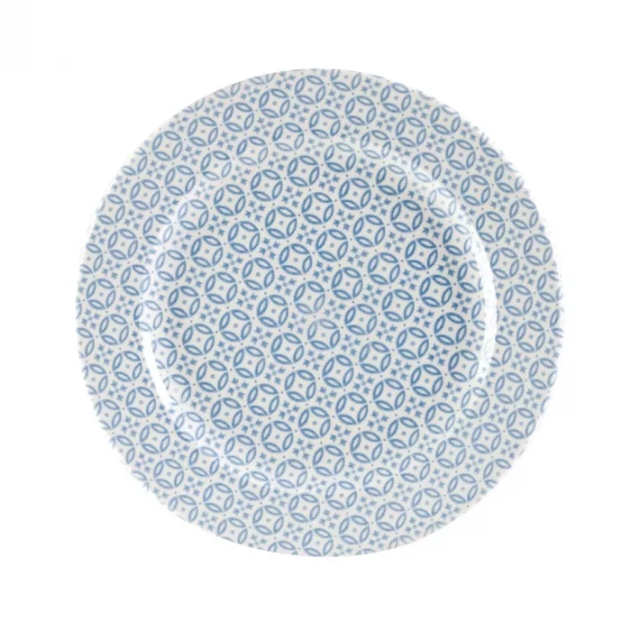 Churchill Moresque Prints Plate Blue 276mm (Pack of 12) - Image 1