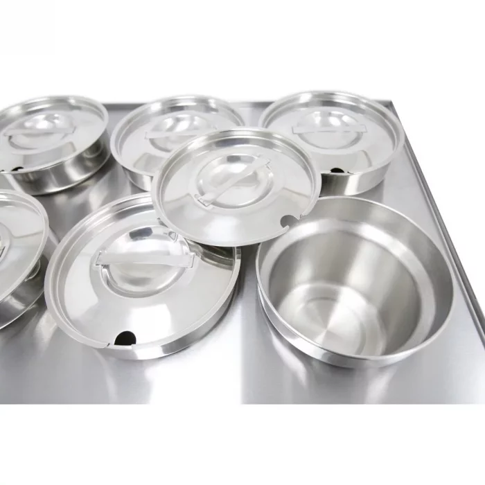 Parry 6 Pot Bain Marie NPWB6 - Image 3