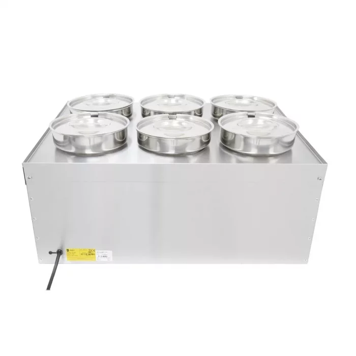 Parry 6 Pot Bain Marie NPWB6 - Image 5