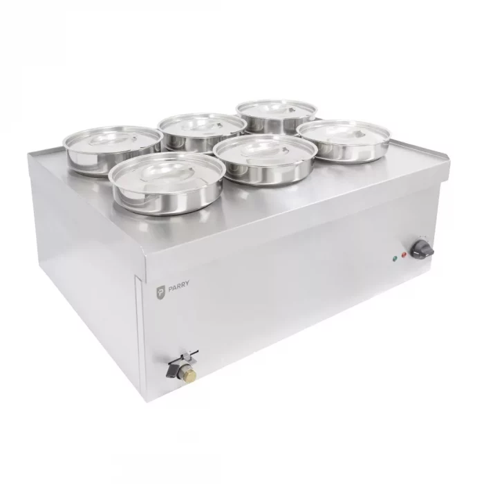 Parry 6 Pot Bain Marie NPWB6 - Image 1