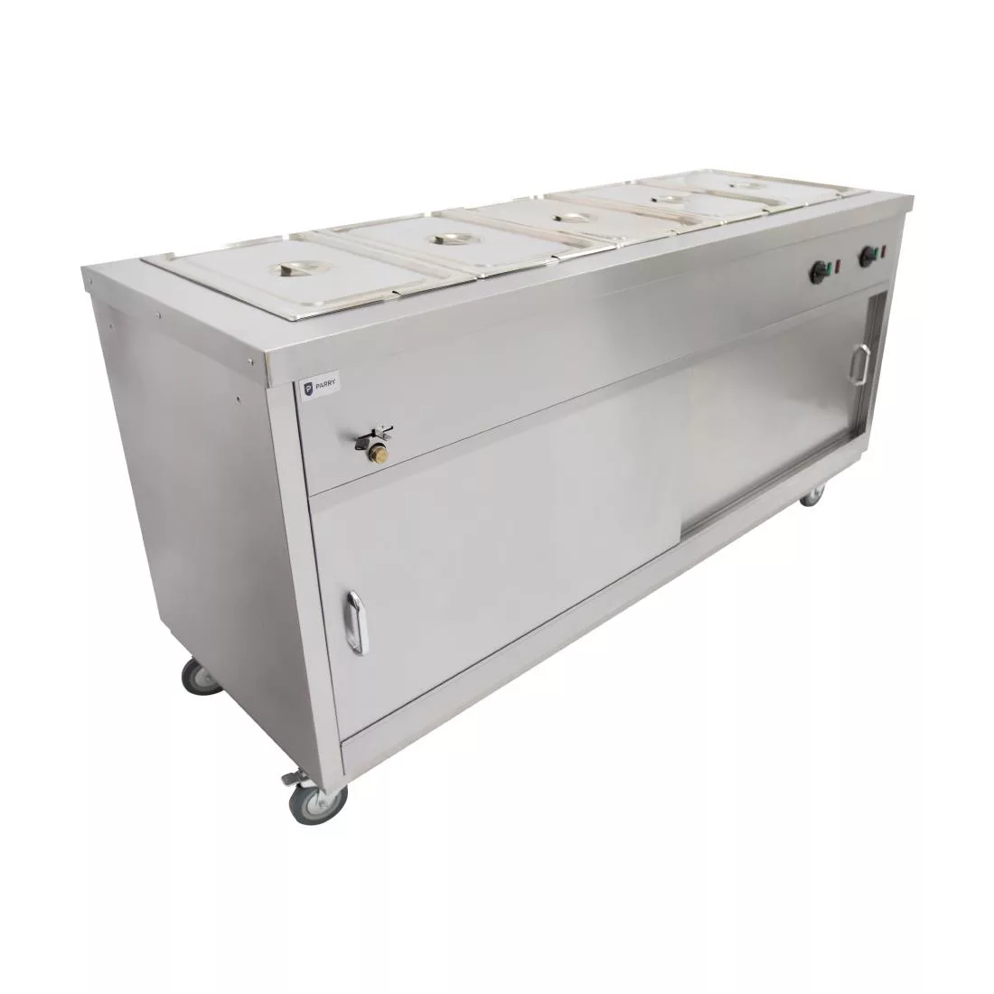 gm794_new2.jpg Parry Bain Marie Topped Mobile Hot Cupboard HOT18BM - Image 1