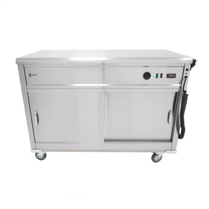 Parry Mobile Hot Cupboard with Flat Top MSF12 - Image 4