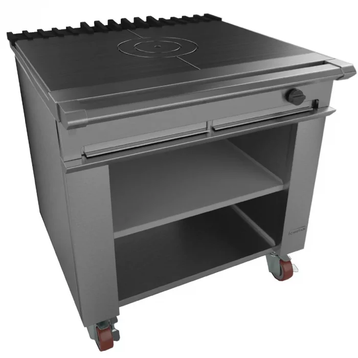 Falcon Chieftain Single Bullseye Solid Top with Castors LPG G1026BX - Image 1