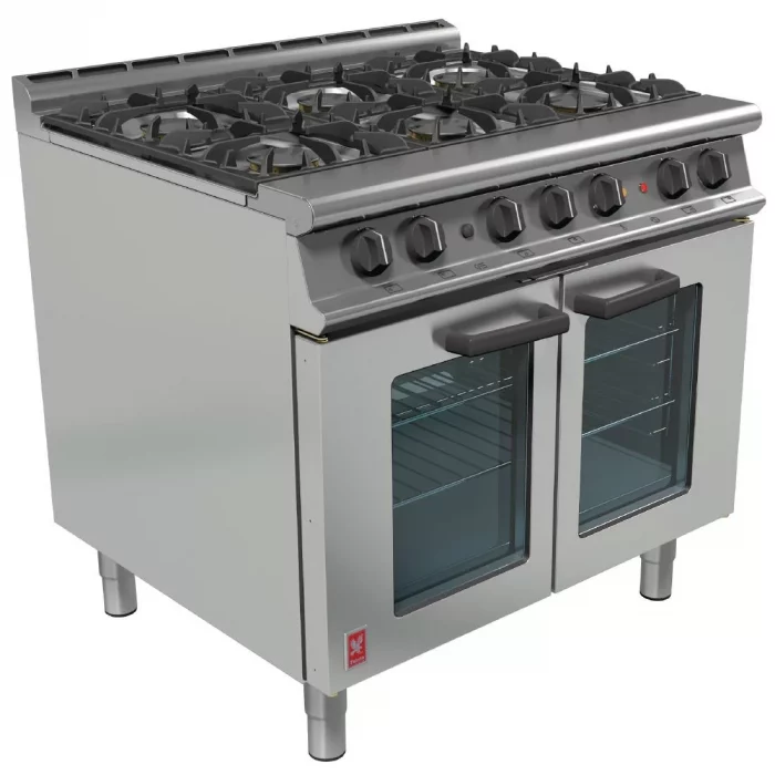 Falcon Dominator Plus 6 Burner Dual Fuel Oven Range G3101 OTC NAT - Image 1