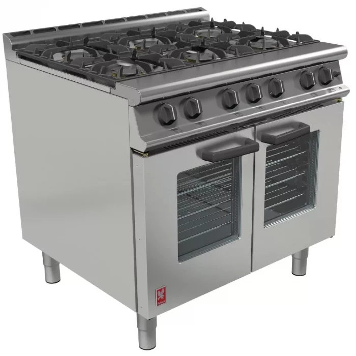 Falcon Dominator Plus Six Burner Propane Gas Fan Assisted Oven Range G3106 - Image 1