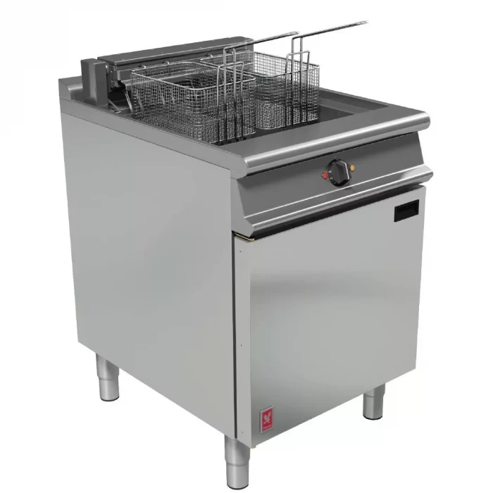 Falcon Dominator Single Tank Twin Basket Free Standing Electric Fryer E3860 - Image 1