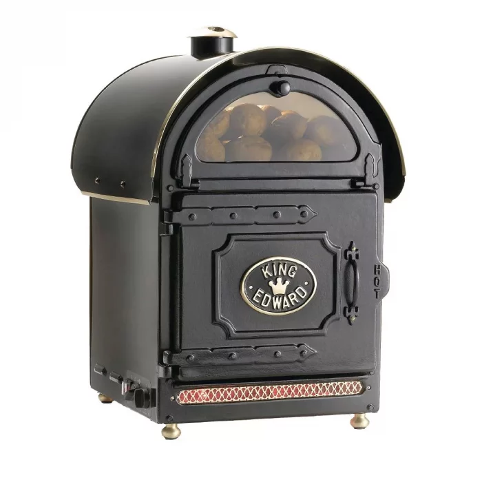King Edward Large Potato Baker Black PB2FV/BLK - Image 1