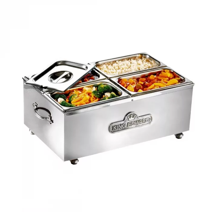 King Edward Large Bain Marie Stainless Steel BM2V/SS - Image 1