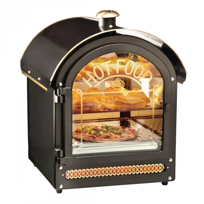 King Edward Hot Food Merchandiser Black HFMV - Image 1