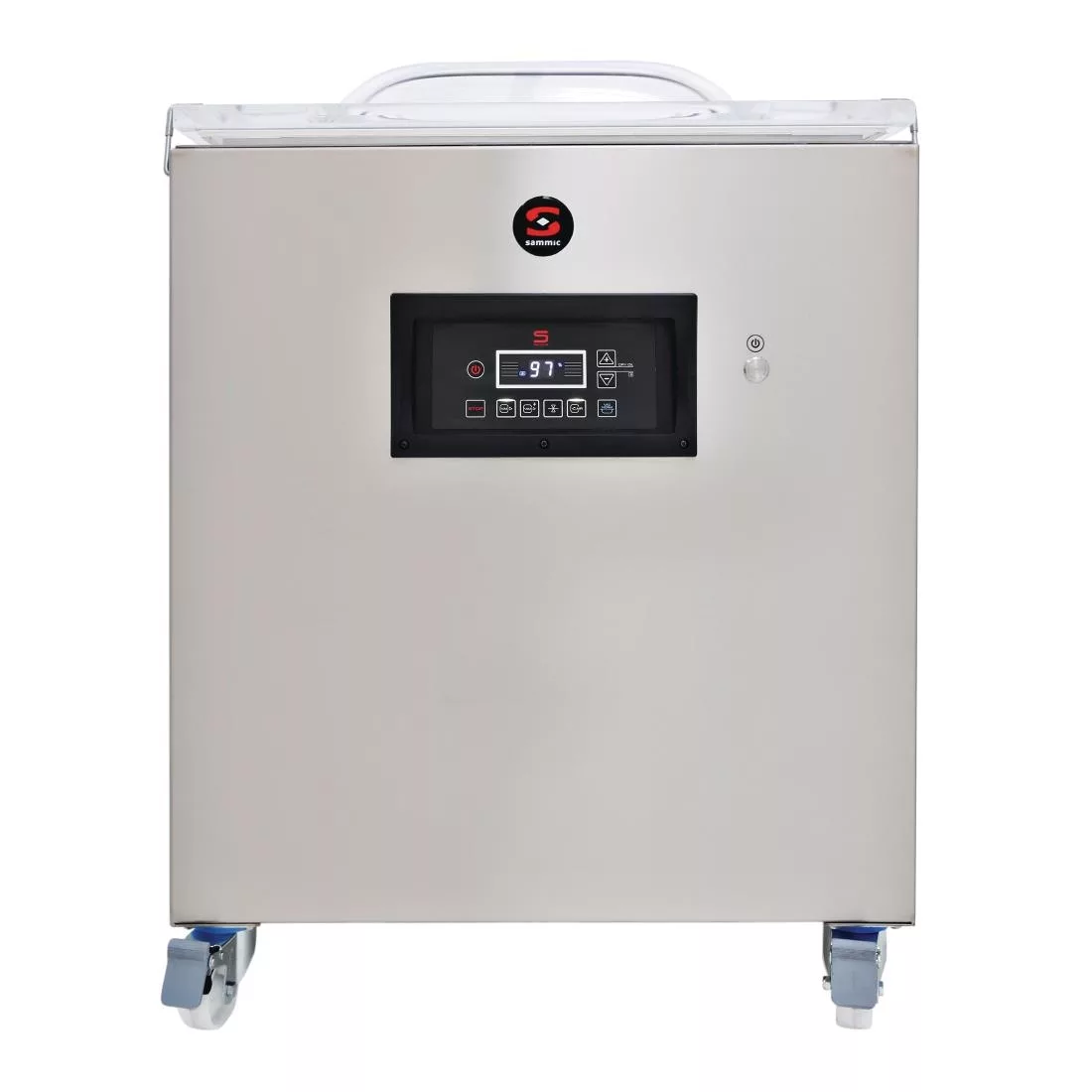 gp977_sammicvacuumpackingse600.jpg Sammic 40m³/hr Freestanding Sensor Vac Pack Machine, 465+465mm Sealing Bar SE-604CC - Image 1