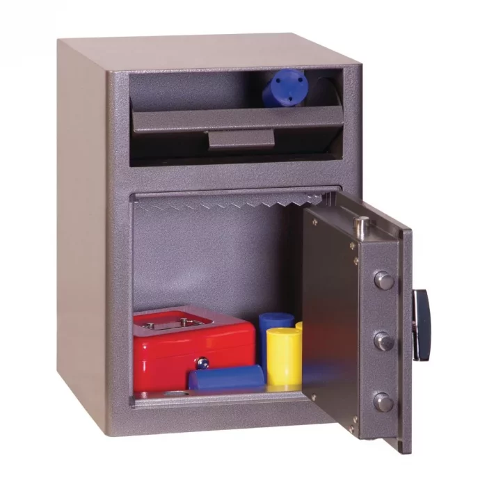 Phoenix Cash Deposit Drop Safe Graphite Grey 47Ltr 3K - Image 4