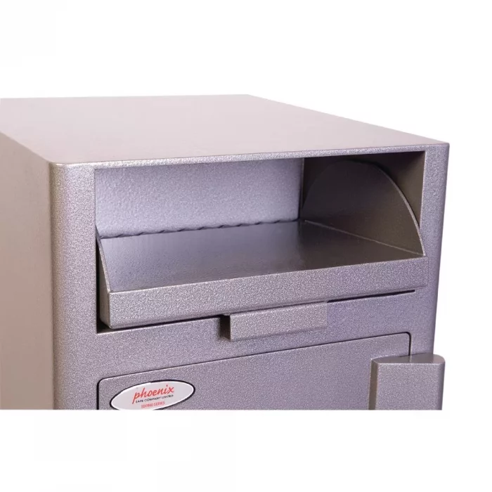 Phoenix Cash Deposit Drop Safe Graphite Grey 47Ltr 3K - Image 5