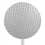 Bolero Round Flip Top Poseur Table Stainless Steel 600mm - Image 3