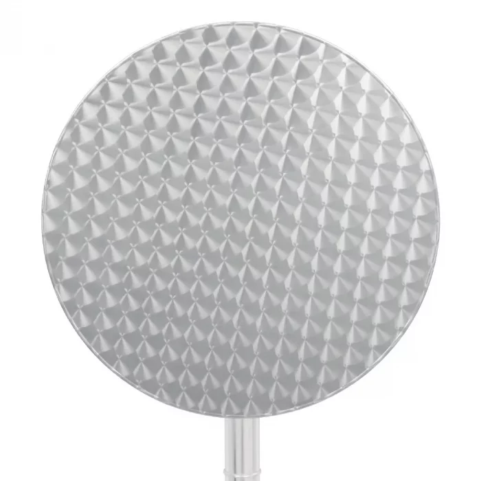 Bolero Round Flip Top Poseur Table Stainless Steel 600mm - Image 3