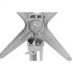 Bolero Round Flip Top Poseur Table Stainless Steel 600mm - Image 5