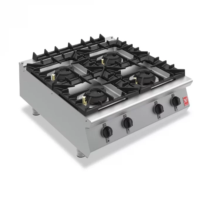 Falcon F900 Four Burner Countertop Boiling Hob Natural Gas G9084 - Image 1