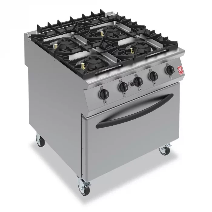 Falcon F900 Four Burner Oven Range on Castors Propane Gas G9184 - Image 1
