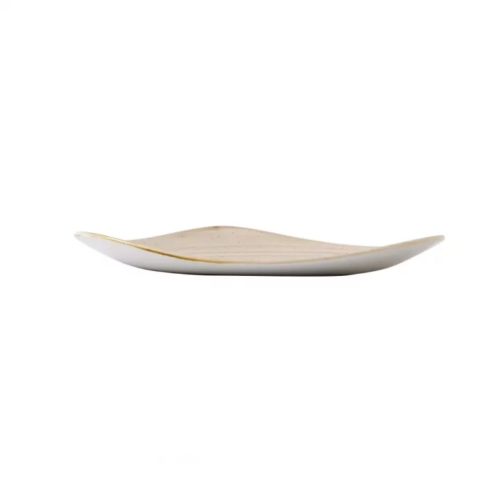 Churchill Stonecast Triangle Plates Nutmeg Cream 311mm (Pack of 6) - Image 2