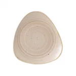 Churchill Stonecast Triangle Plates Nutmeg Cream 311mm (Pack of 6)