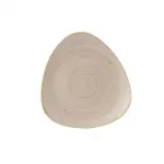 Churchill Stonecast Triangle Plates Nutmeg Cream 229mm (Pack of 12)