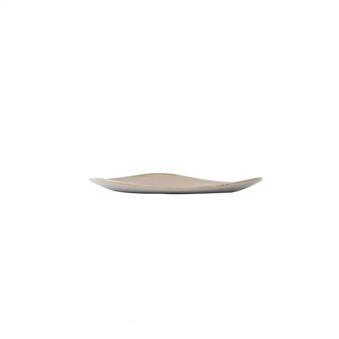 Churchill Stonecast Triangle Plates Nutmeg Cream 192mm (Pack of 12) - Image 2