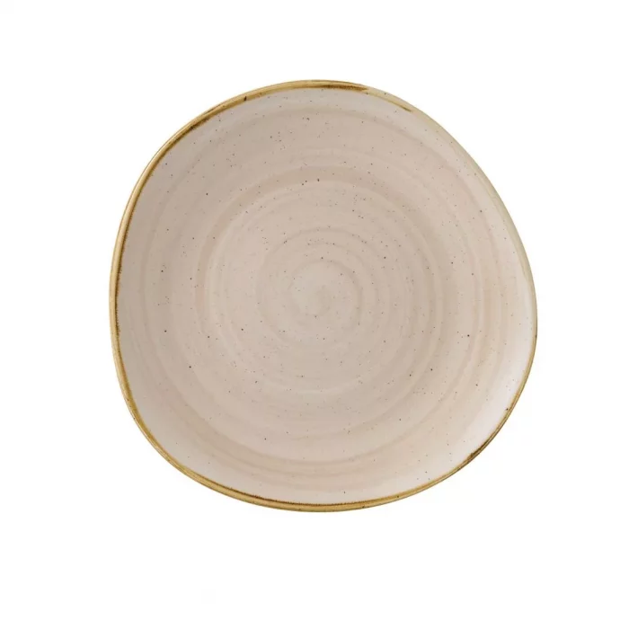Churchill  Stonecast Round Plate Nutmeg Cream 288mm (Pack of 12) - Image 1